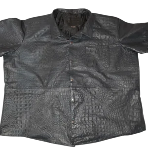 Authentic Crocodile Button-Up